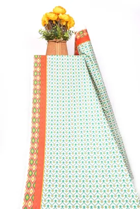 1-PC Kurti Unstitched Cambric Lawn