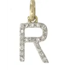 14k Gold and Diamond Initial Necklace