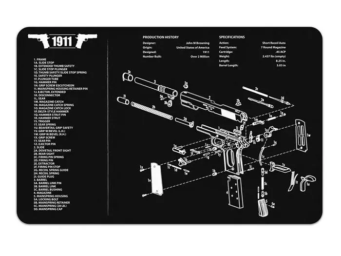 1911 Cleaning Mat