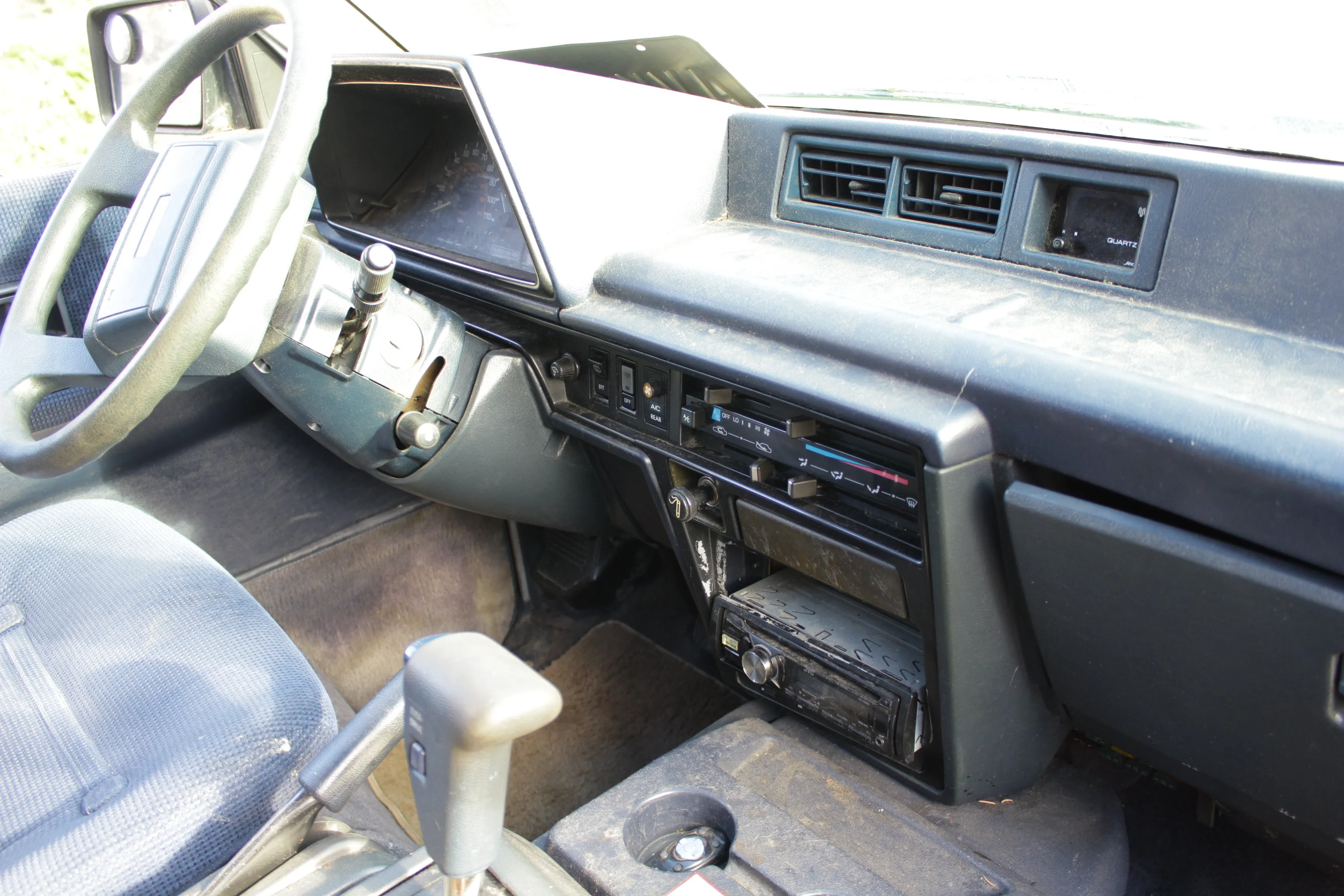 Vintage 1989 Toyota Van Wagon Camper - 2WD Space Cruiser with Cassette and Thule Storage