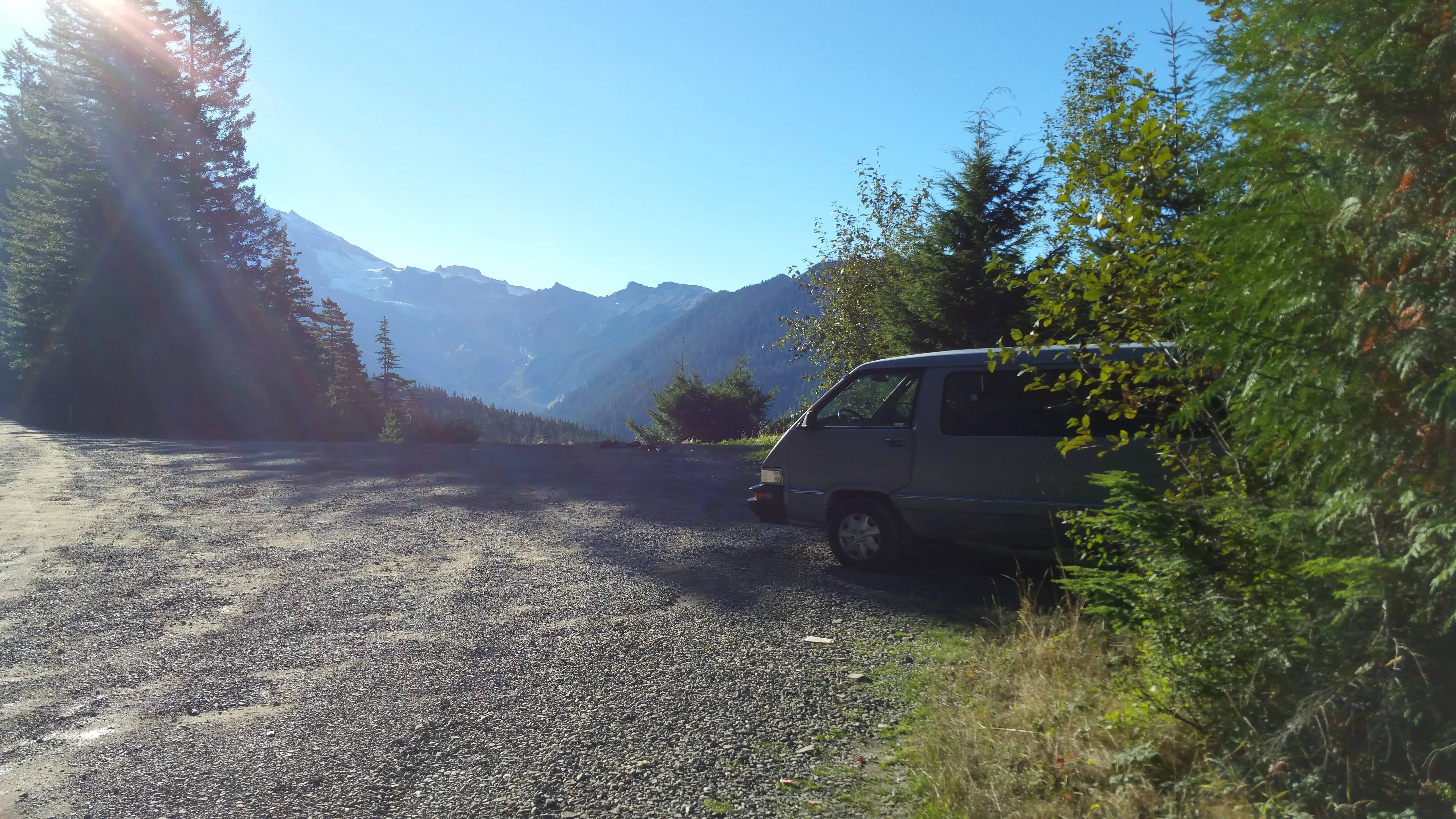 Vintage 1989 Toyota Van Wagon Camper - 2WD Space Cruiser with Cassette and Thule Storage