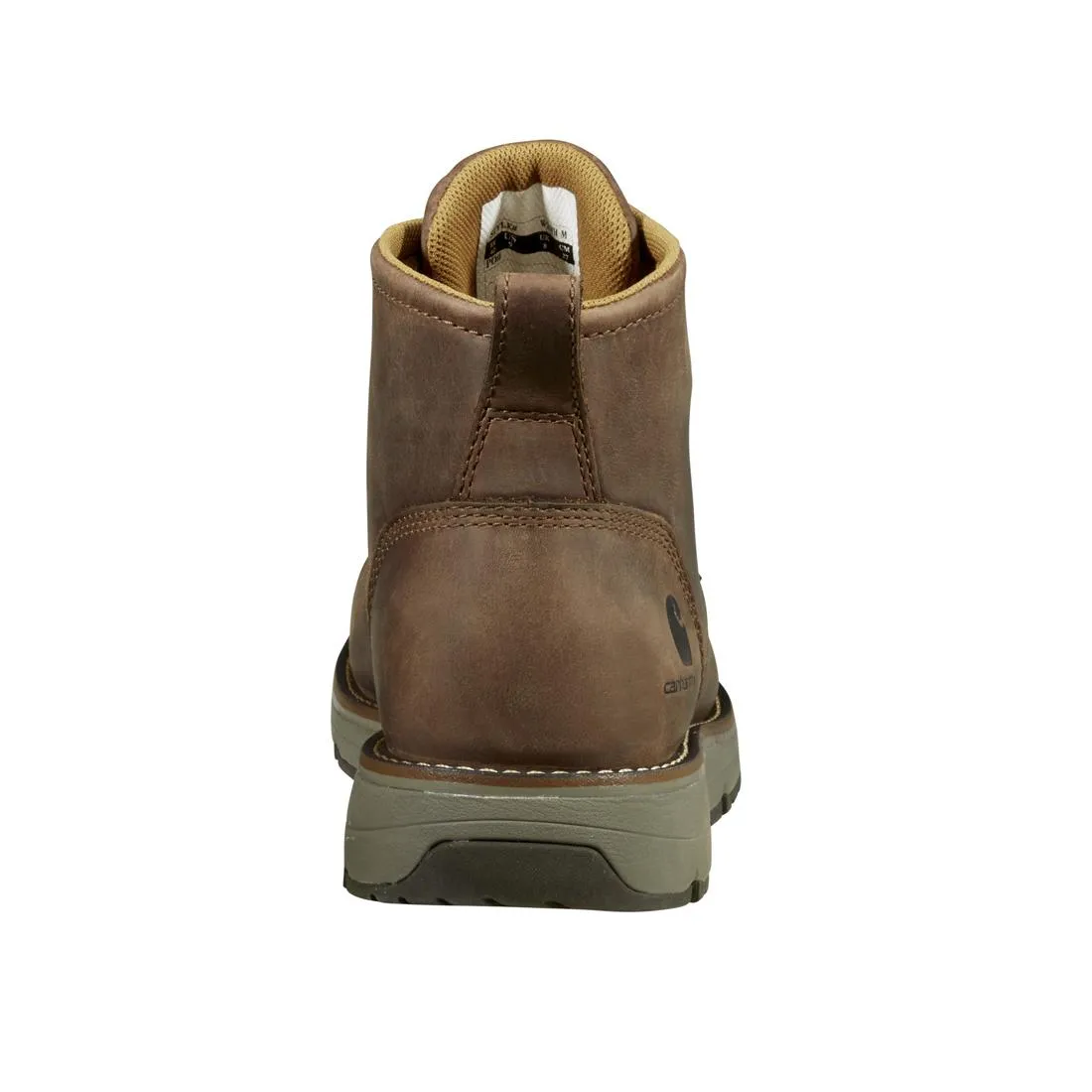 5" Millbrook Waterproof Wedge Steel Toe Work Boot Brown