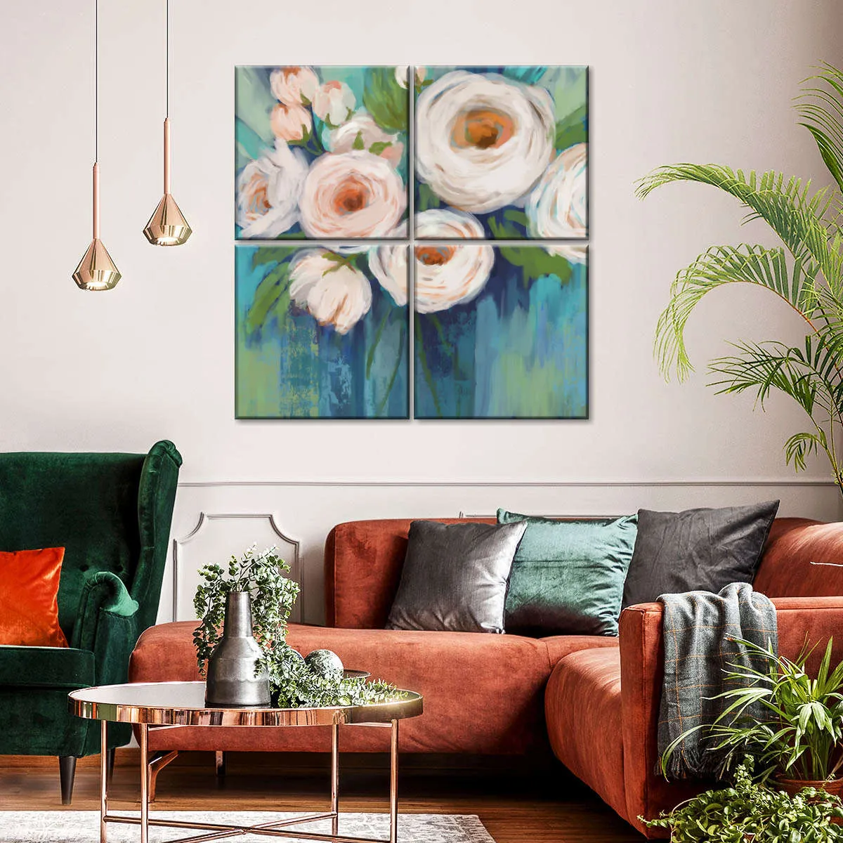 A Flower Power Wall Art