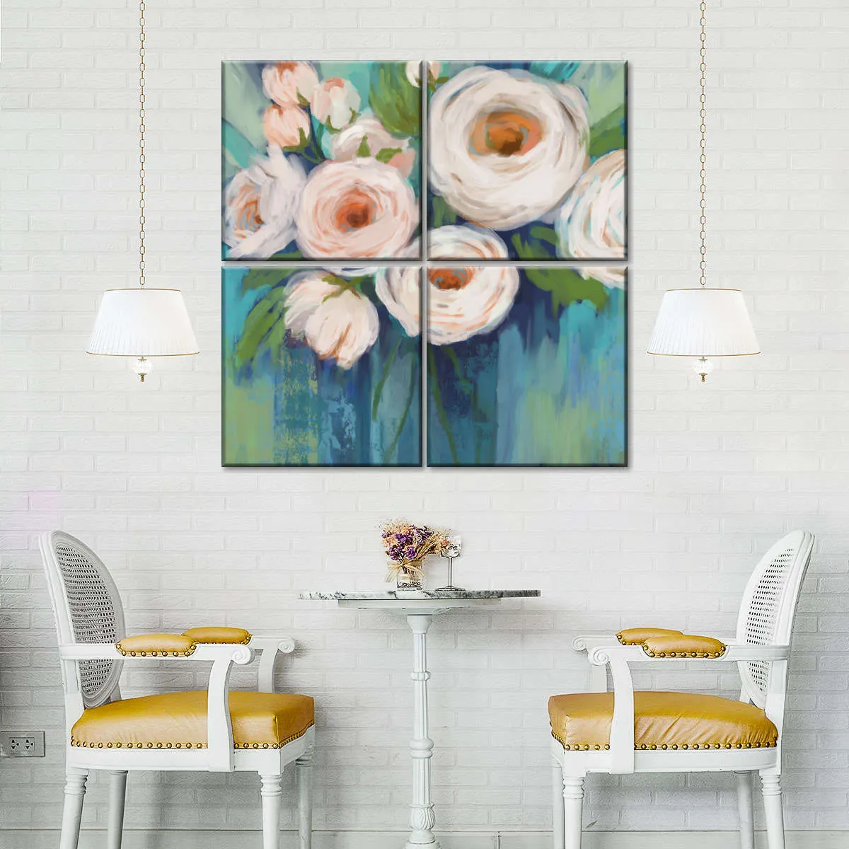 A Flower Power Wall Art