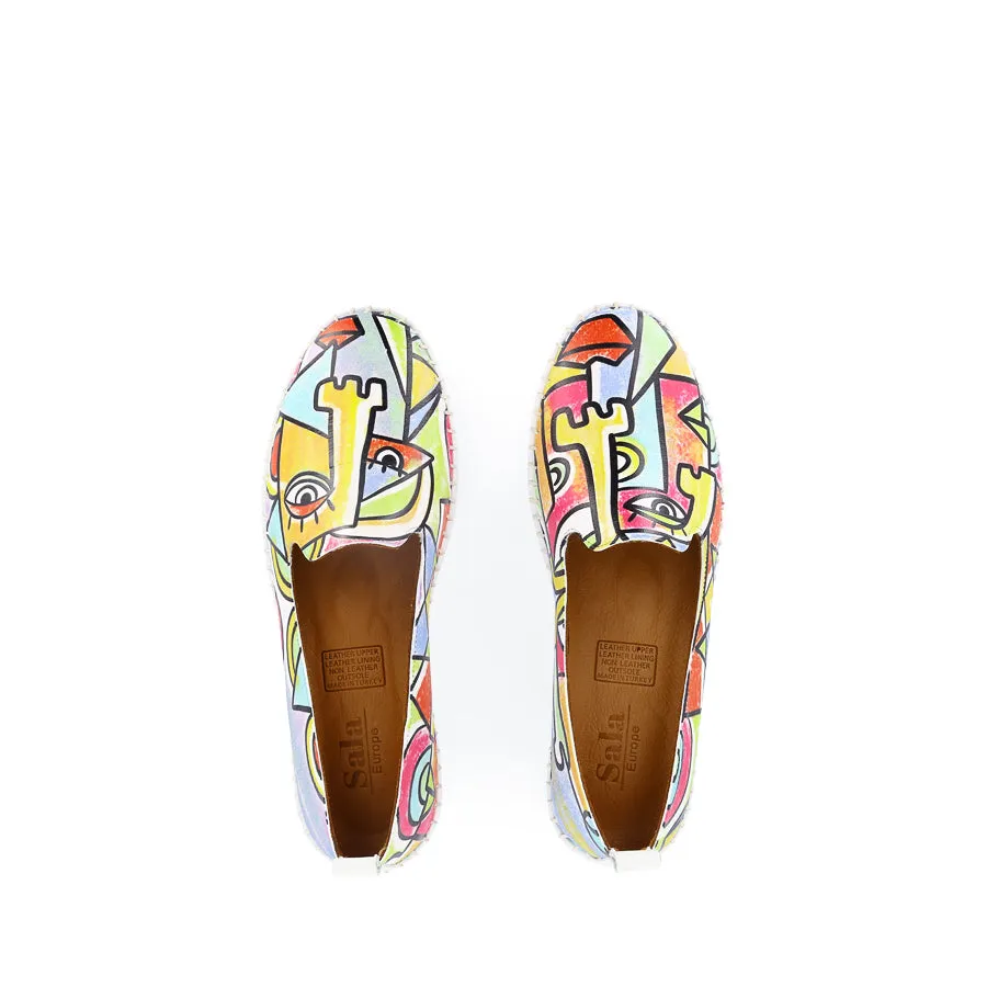 AIRLIE - PICASSO PRINT LEATHER