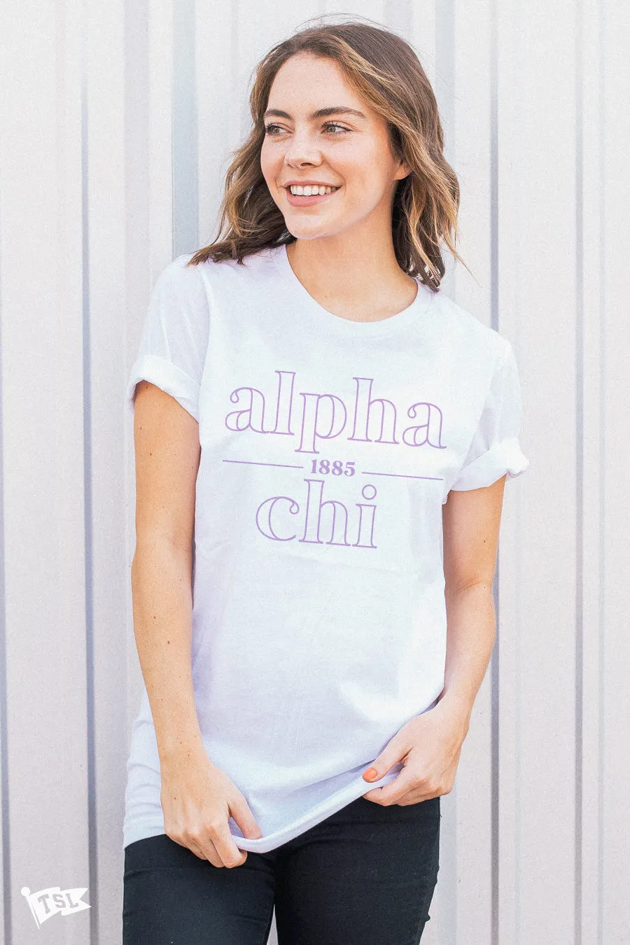 Alpha Chi Omega Boutique Tee