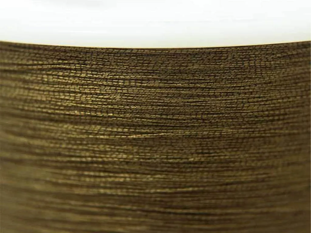 Antique Brown 3 Ply Twisted Zari Threads