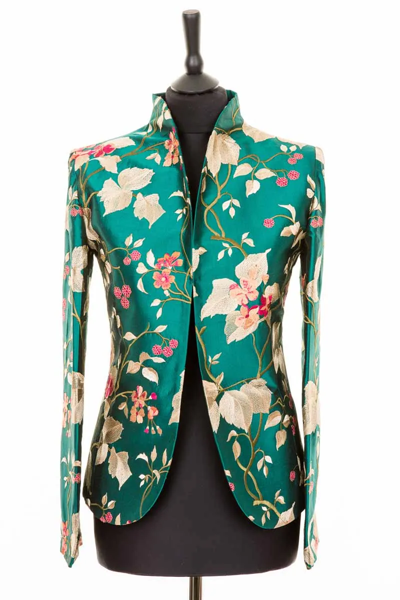 Anya Jacket in Magnificent Teal