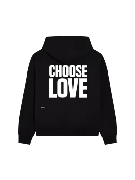 Archive PANGAIA x Choose Love Signature Hoodie—black