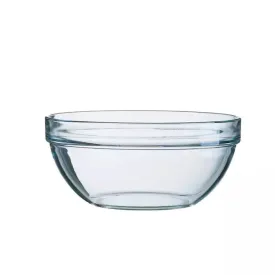 Arcoroc 6.5" Stackable Salad Glass Bowl*