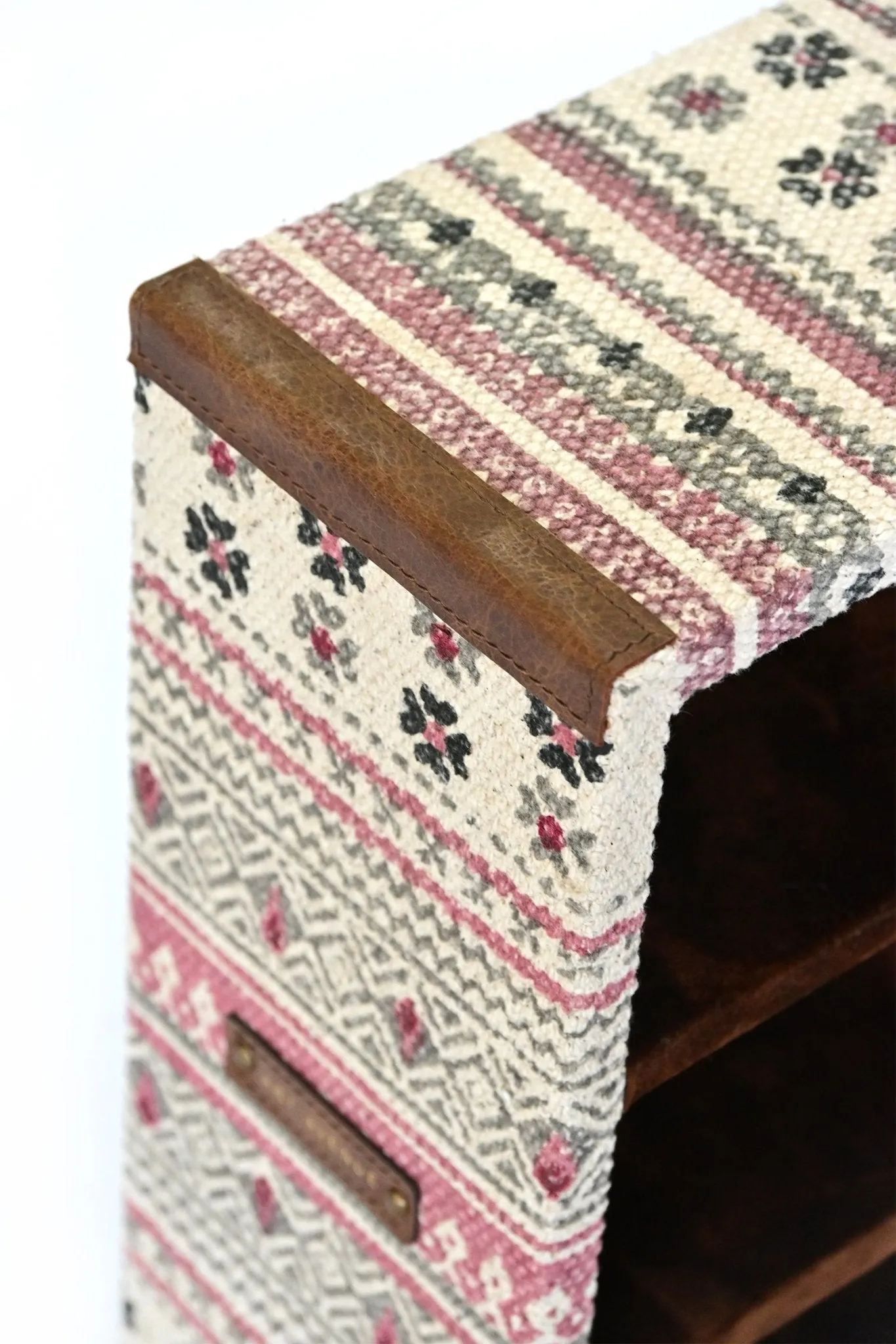 AZTEC-  COTTON PRINTED CABINET FOR DESK  ACCESSORIES