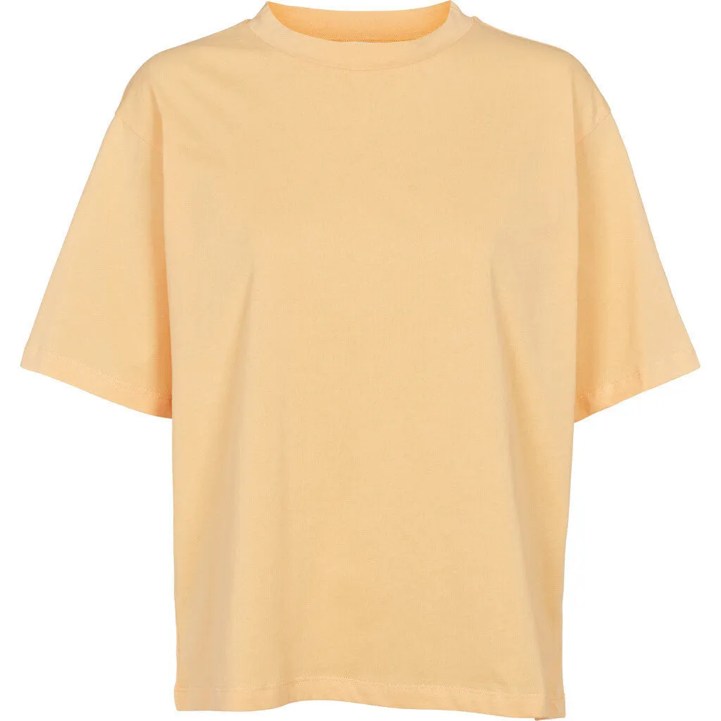 BASIC APPAREL Raja tee 118-20 buff orange women