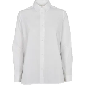 BASIC APPAREL Vilde classic shirt bright white women