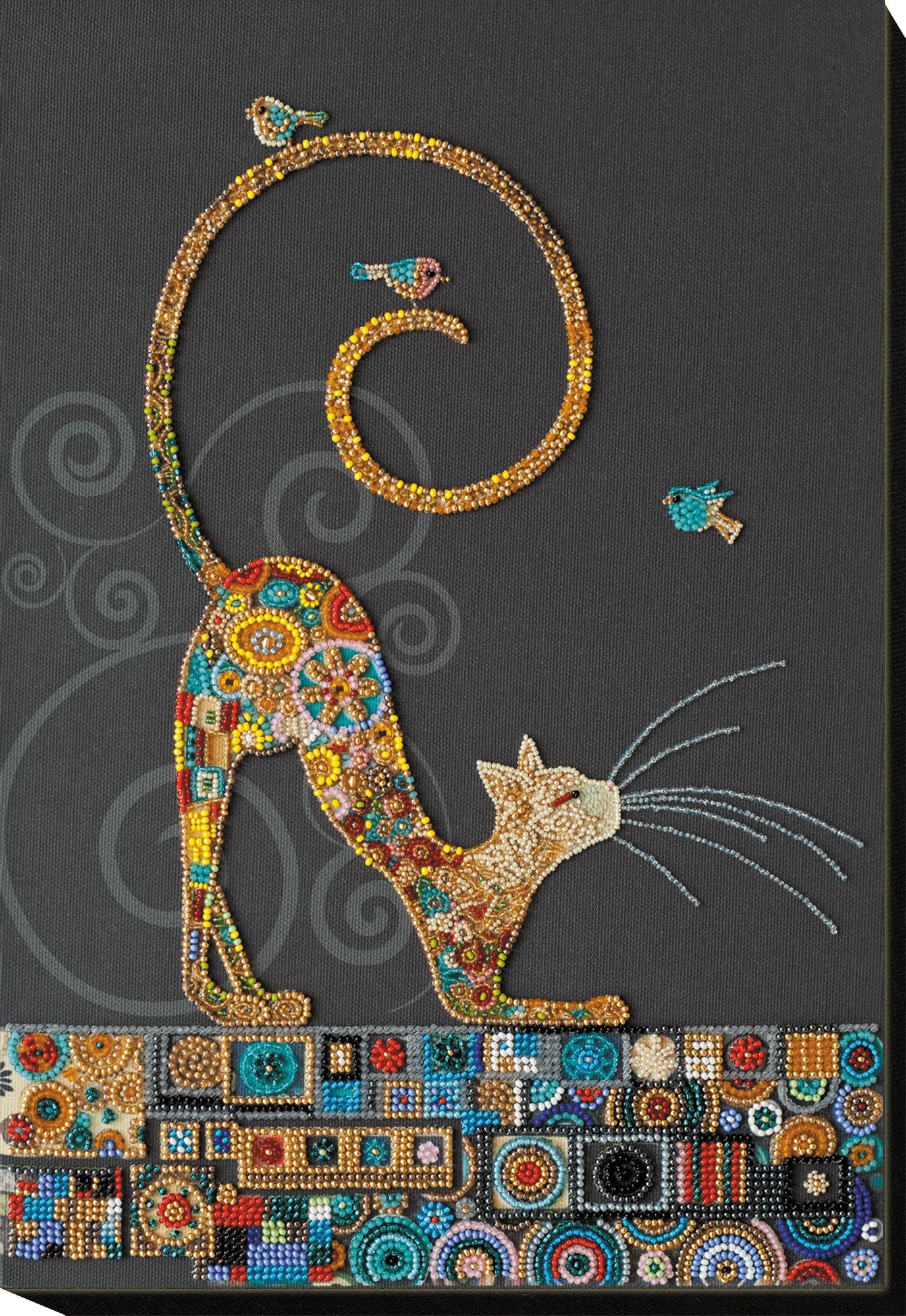 Bead Embroidery Kit - Kitty AB-791