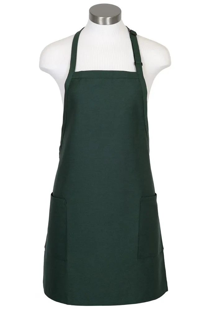 Bib Adjustable Apron (2-Patch Pockets)