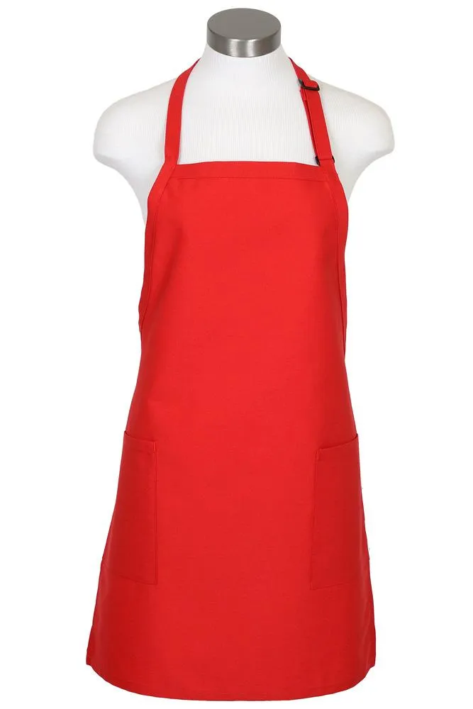 Bib Adjustable Apron (2-Patch Pockets)