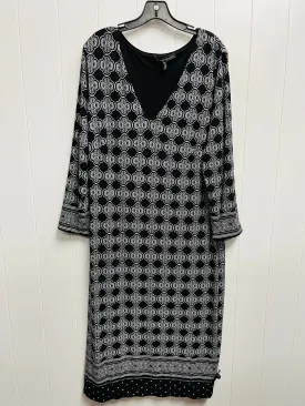 Black & White Dress Work White House Black Market, Size Xl