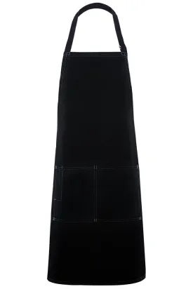 Black City Market Everyday Long Bib Apron