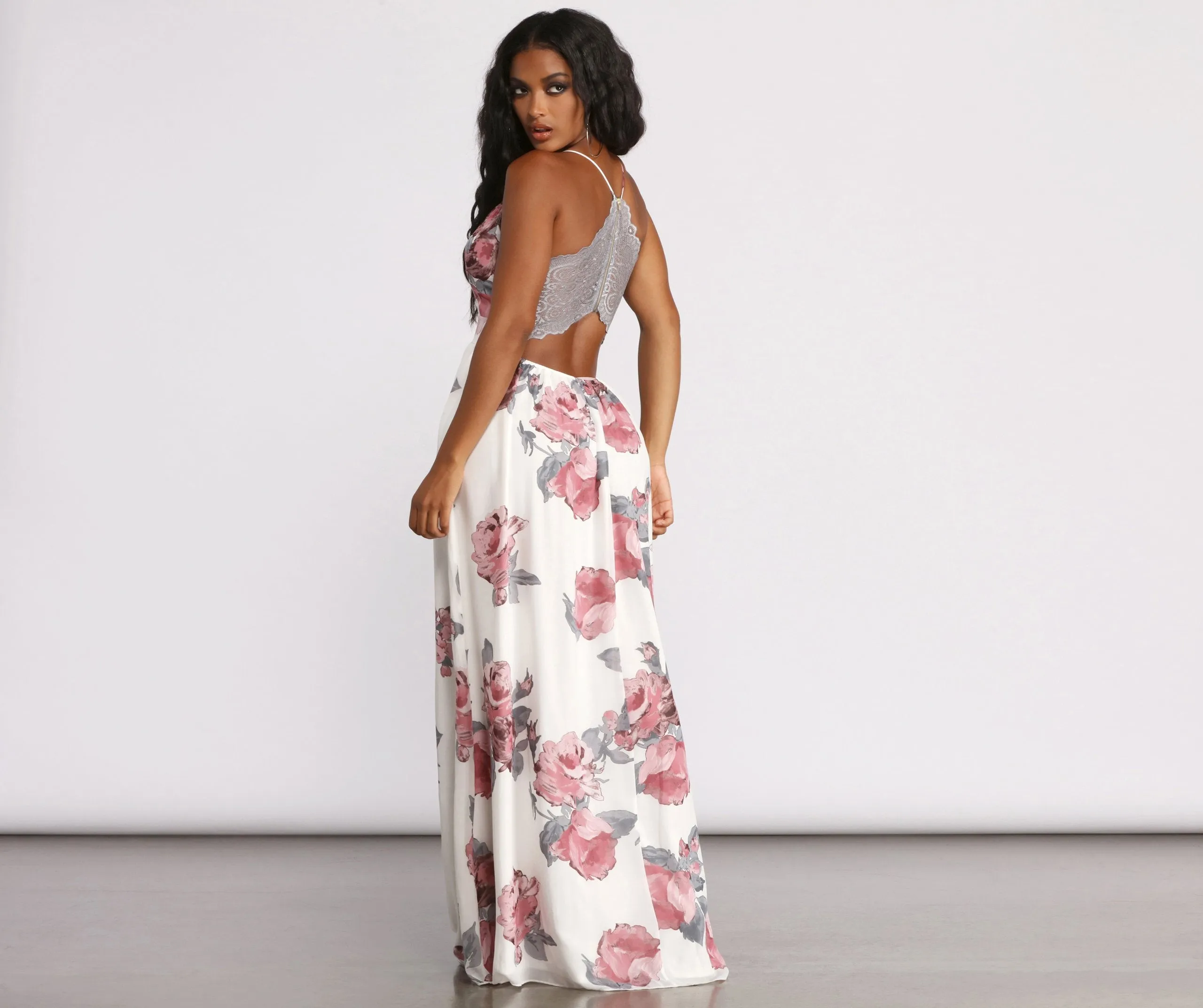 Bloom With Stylish Beauty Maxi Dress