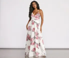 Bloom With Stylish Beauty Maxi Dress