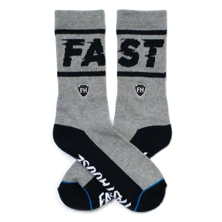 Bronson Sock - Gray/Black