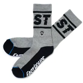 Bronson Sock - Gray/Black