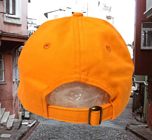 Brooklyn Work T32 Washed Cotton Twill Dad Cap Orange