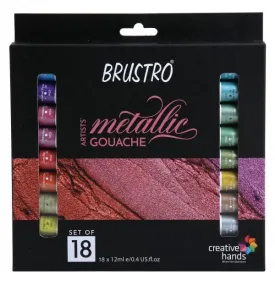 Brustro Artists’ Metallic Gouache