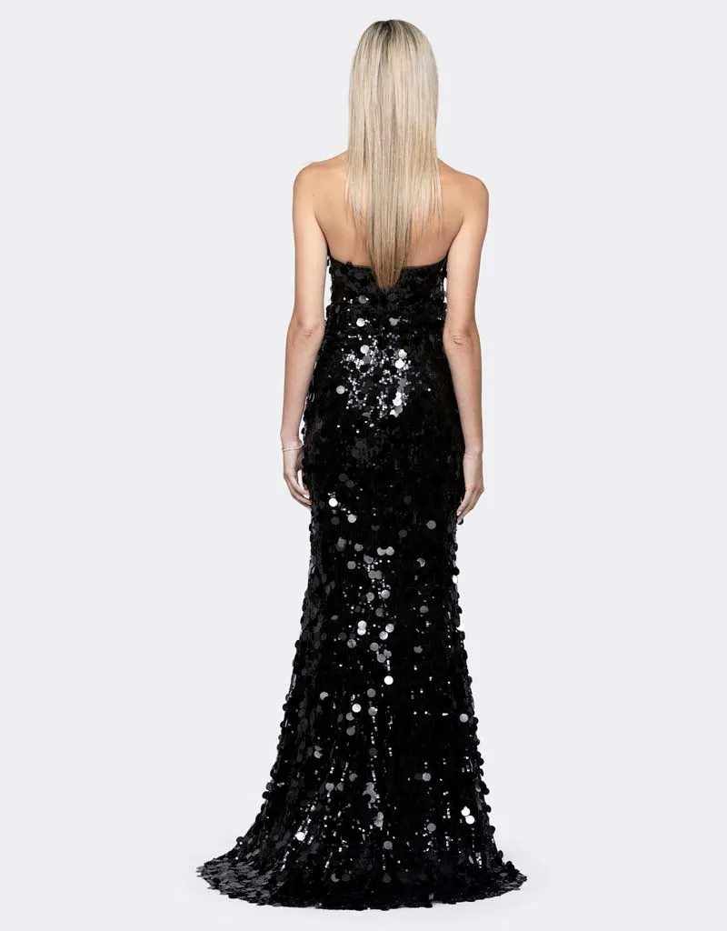 BRYNN STRAPLESS GOWN B64D02L