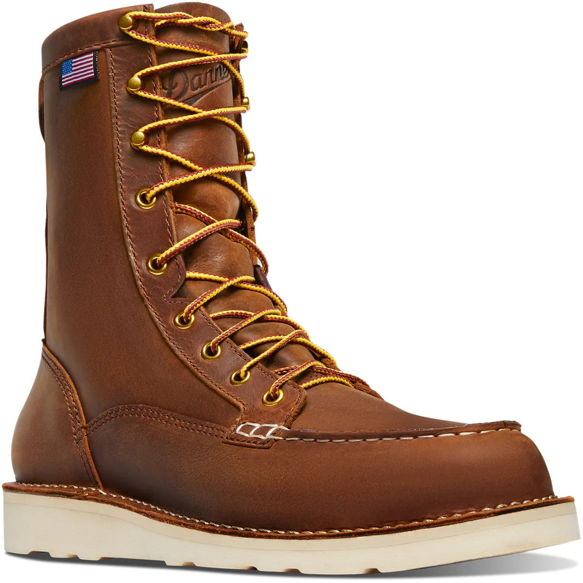 Bull Run Moc Toe - 8" Tobacco Steel Toe