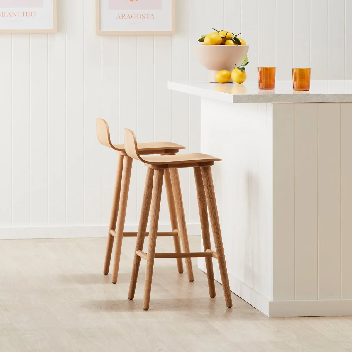 Capa Timber Bar Stool