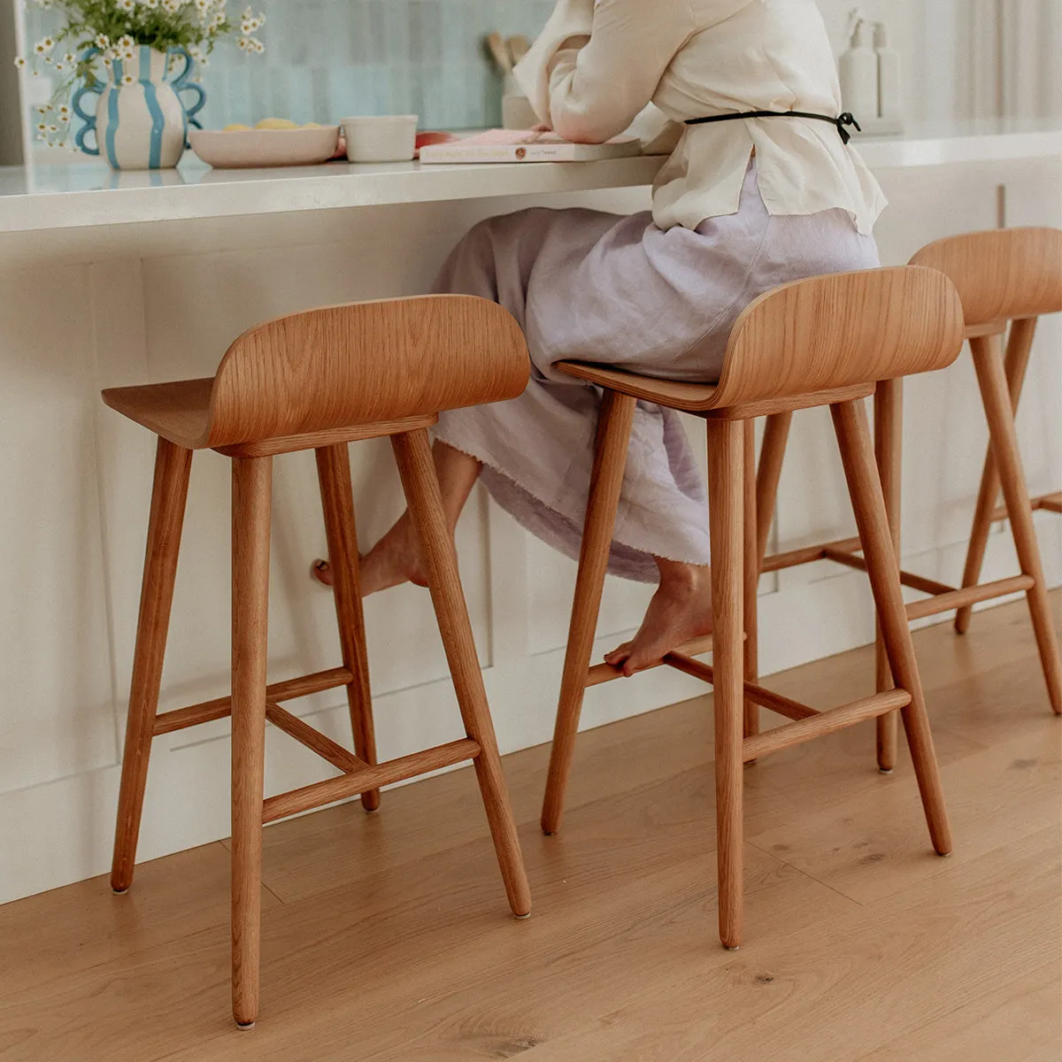 Capa Timber Bar Stool