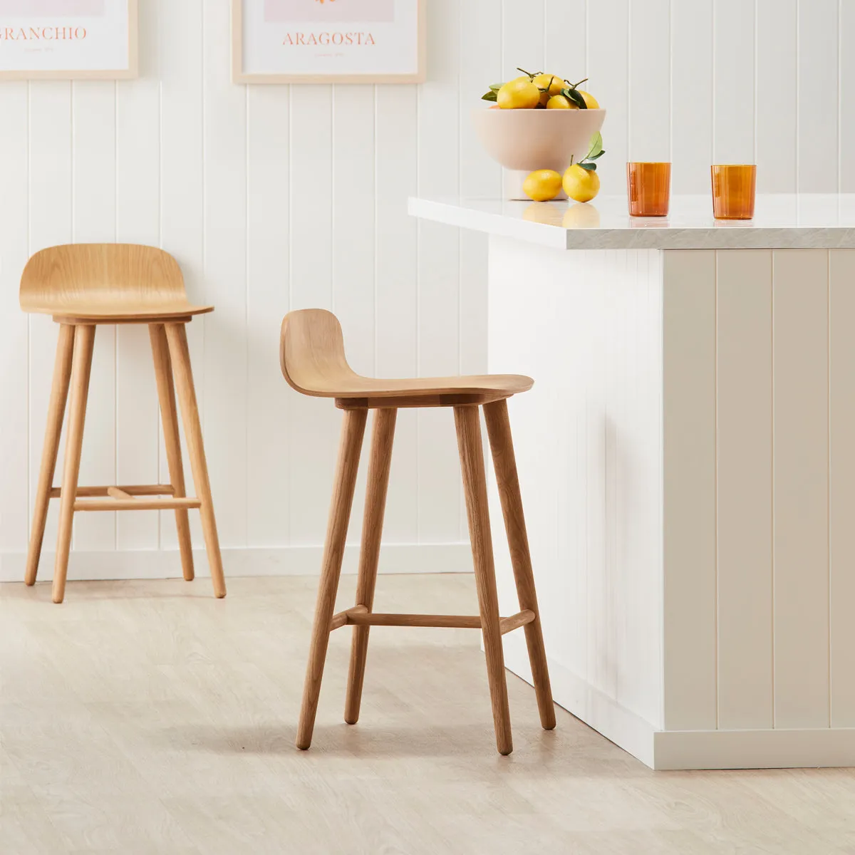 Capa Timber Bar Stool