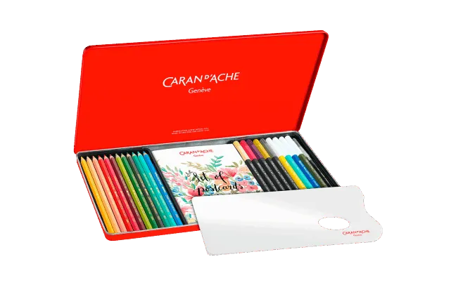 Caran d'Ache Botanical Colouring and Lettering Set