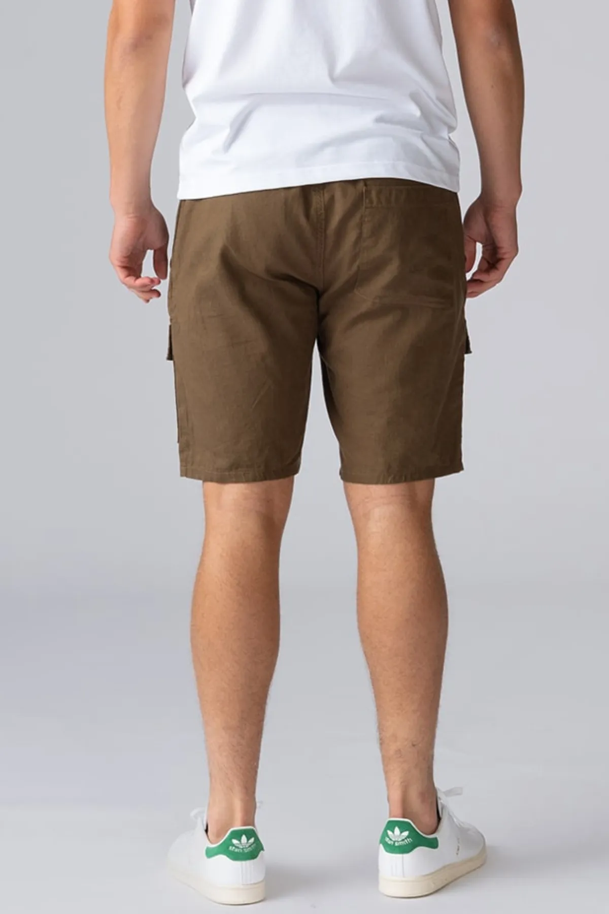 Cargo Hør Shorts - Beech