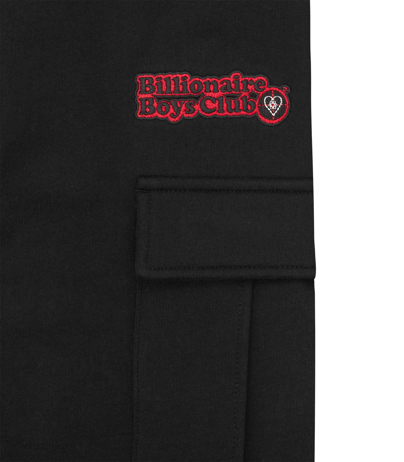 CARGO SWEATPANTS - BLACK