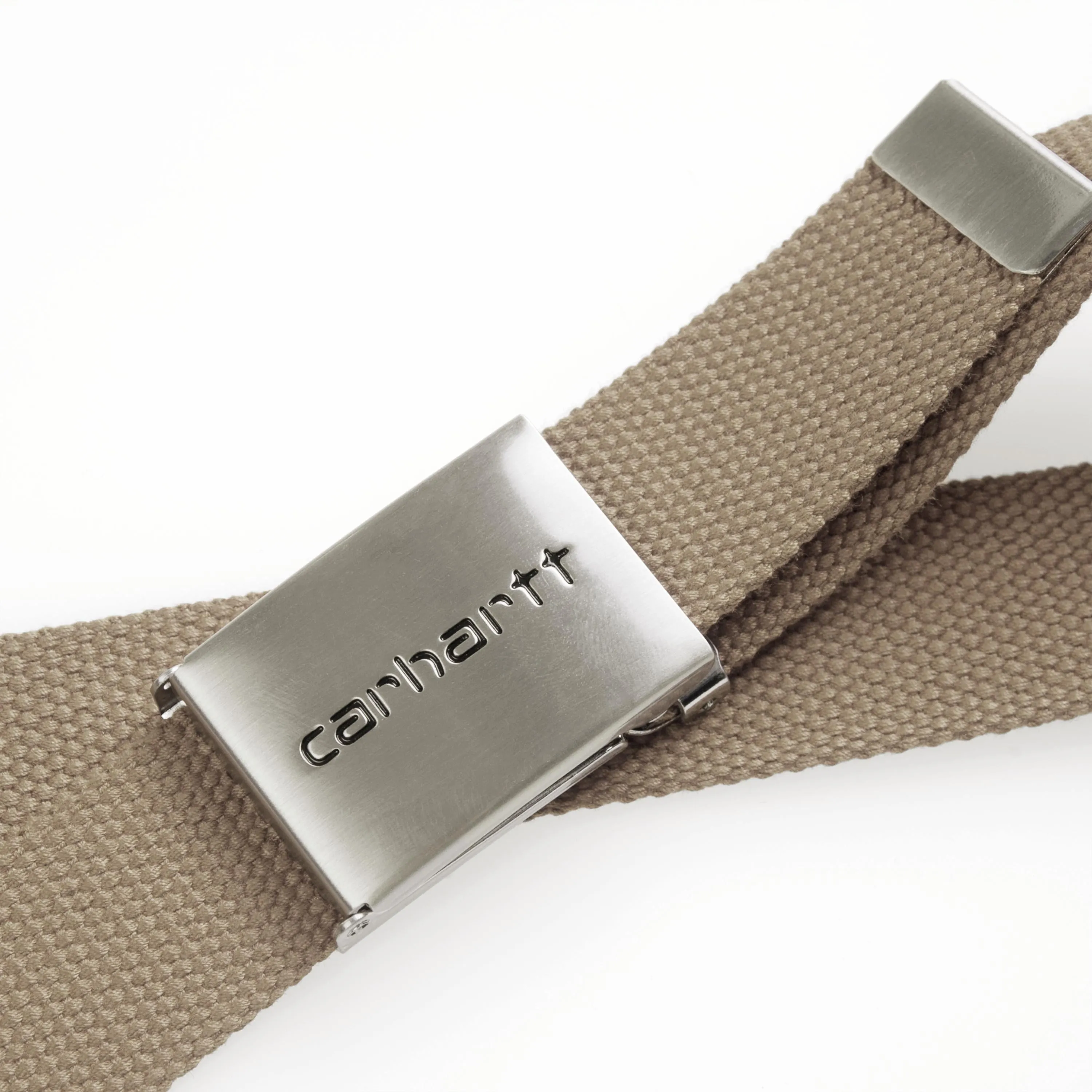 Clip Belt Chrome | Leather