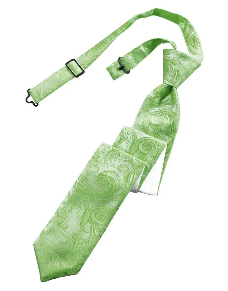 Clover Tapestry Skinny Necktie