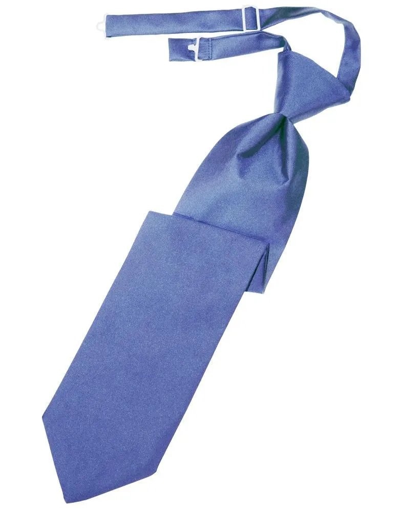 Cornflower Luxury Satin Necktie