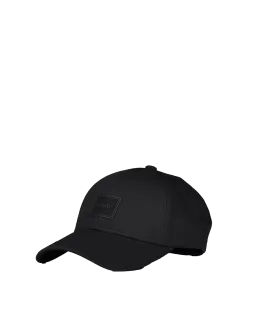 Cotton-twill Cap With Canvas Logo Label - Black