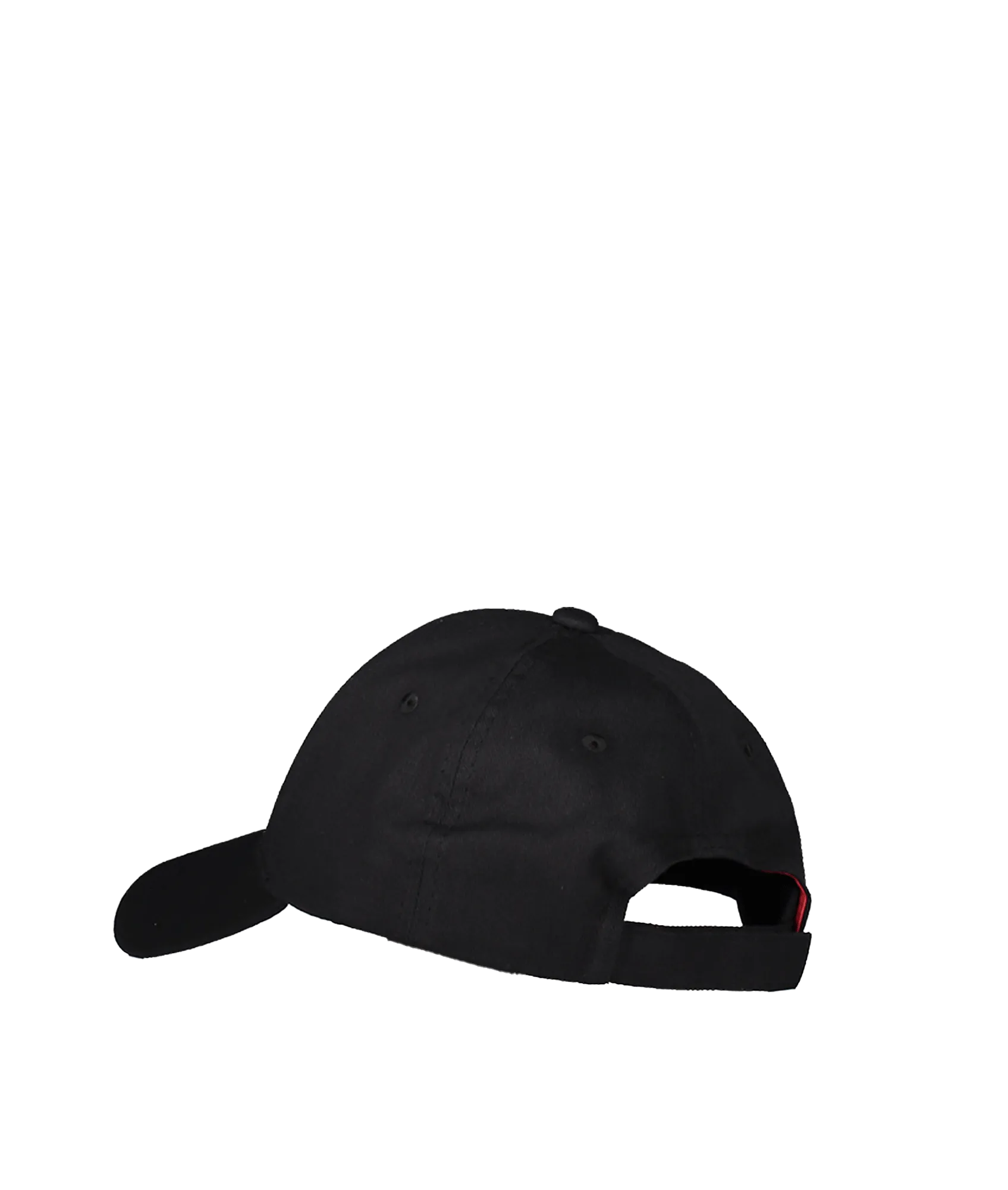 Cotton-twill Cap With Canvas Logo Label - Black