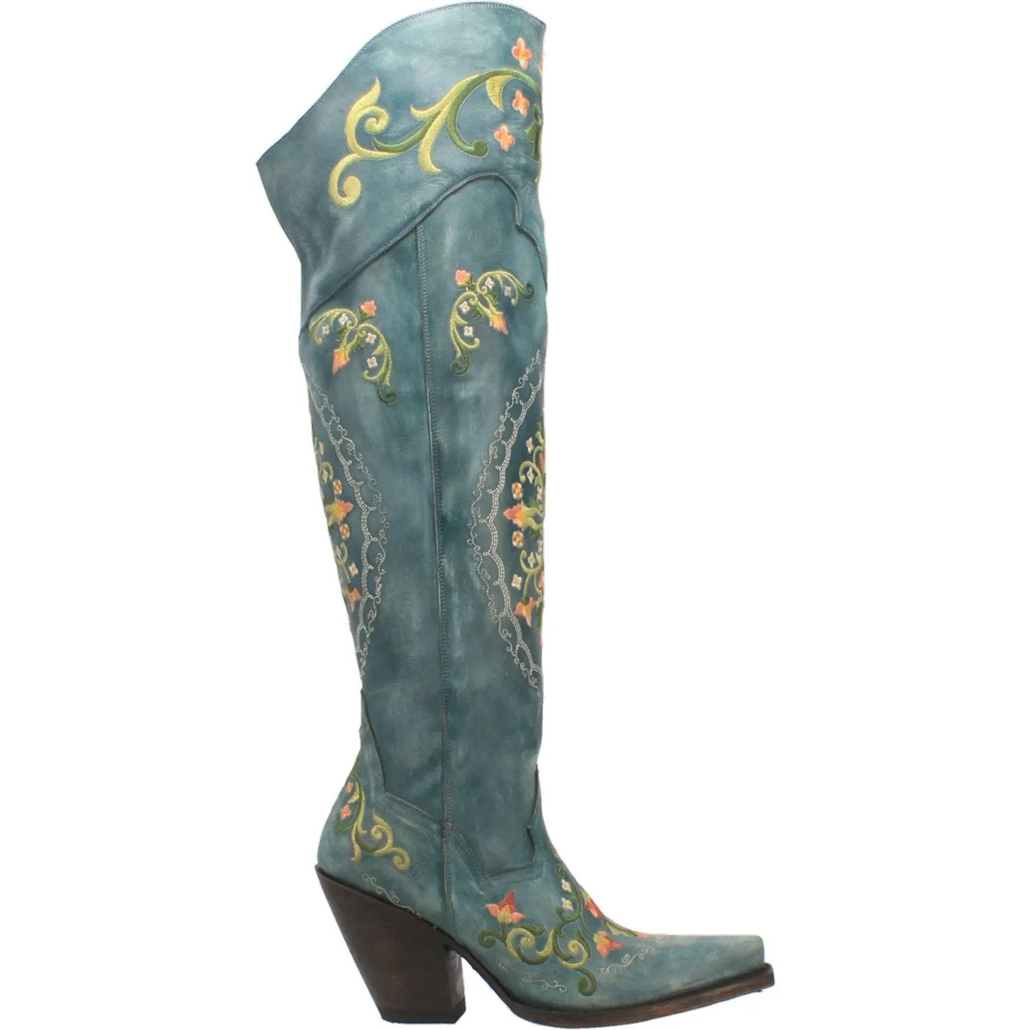 Dan Post Women's Flower Child - Turquoise