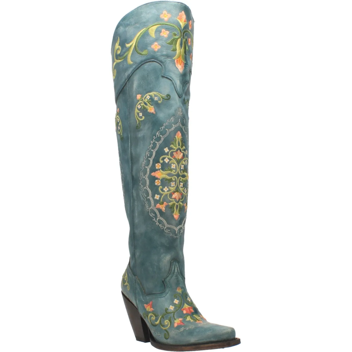 Dan Post Women's Flower Child - Turquoise