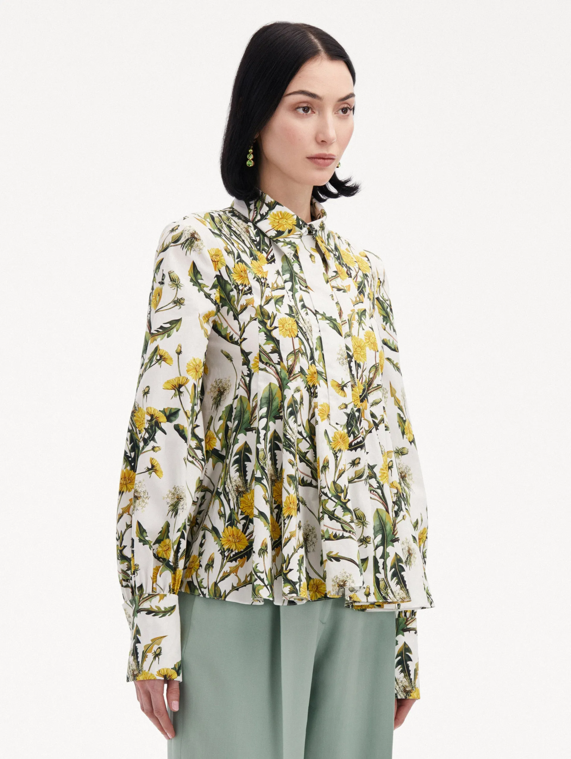 Dandelion Cotton Poplin Blouse