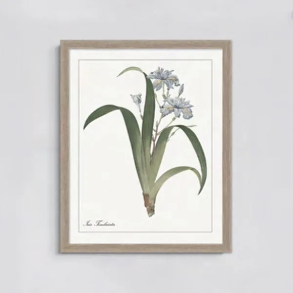 Delicate Blue Flowers Art Work *in store pickup only