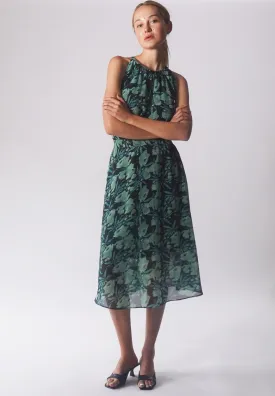 DESTINY MIDI DRESS PRIME GREEN