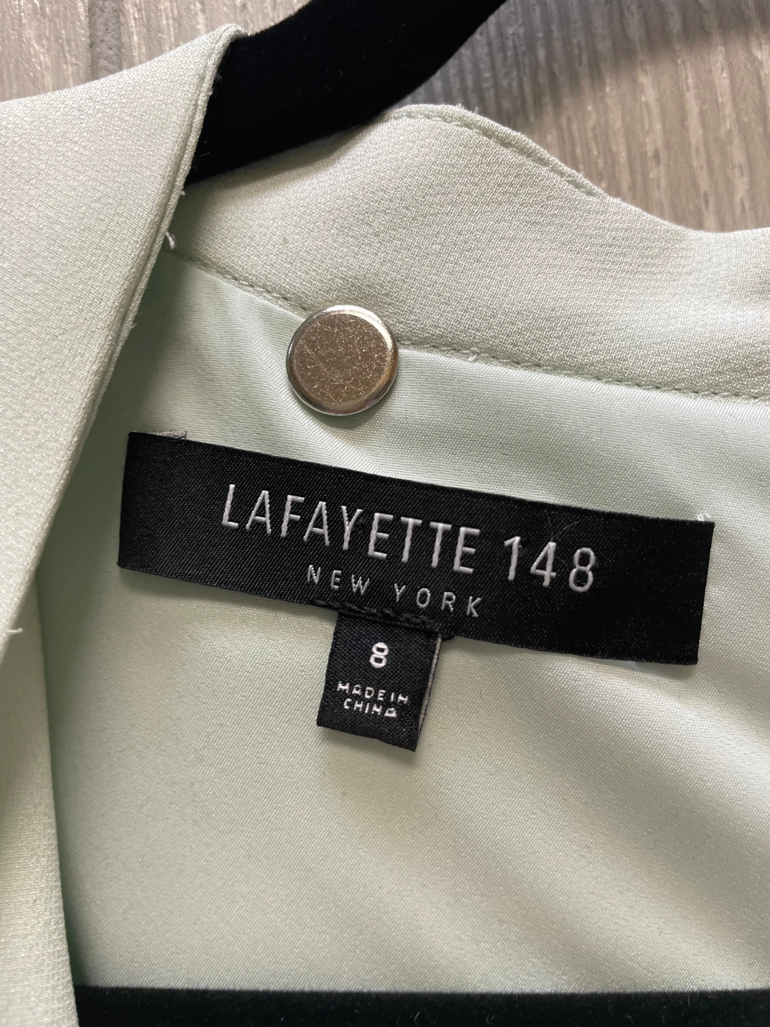 Dress Work By Lafayette 148 In Green, Size: M