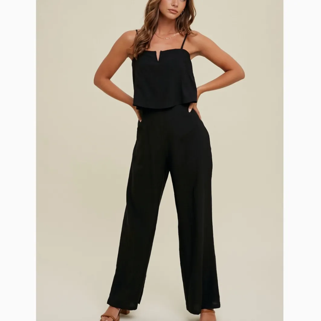 Easy Chic Double Layered Jumpsuit