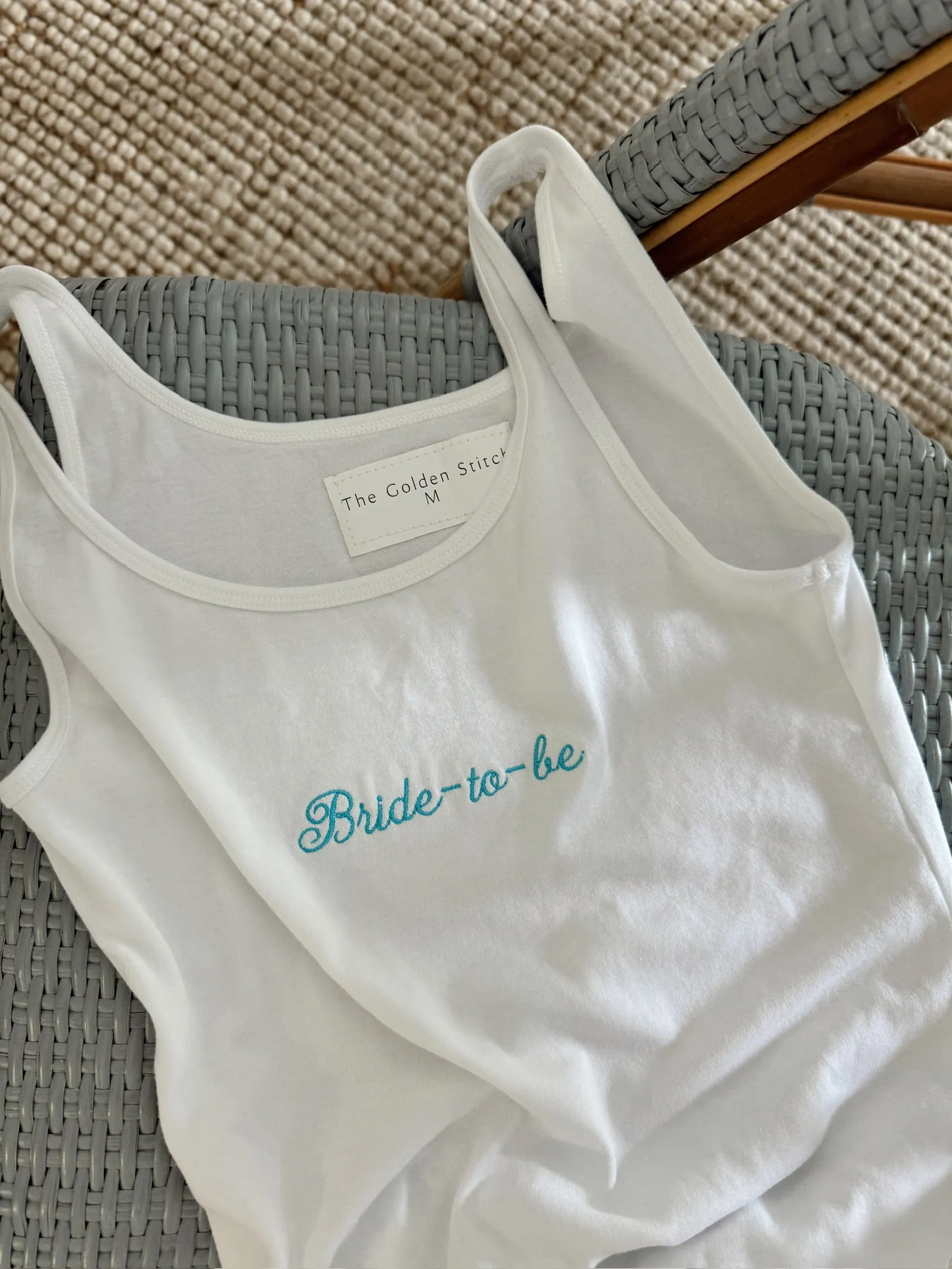 EMBROIDERED TANK TOP