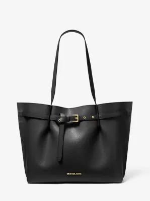 Emilia Large Pebbled Leather Tote Bag